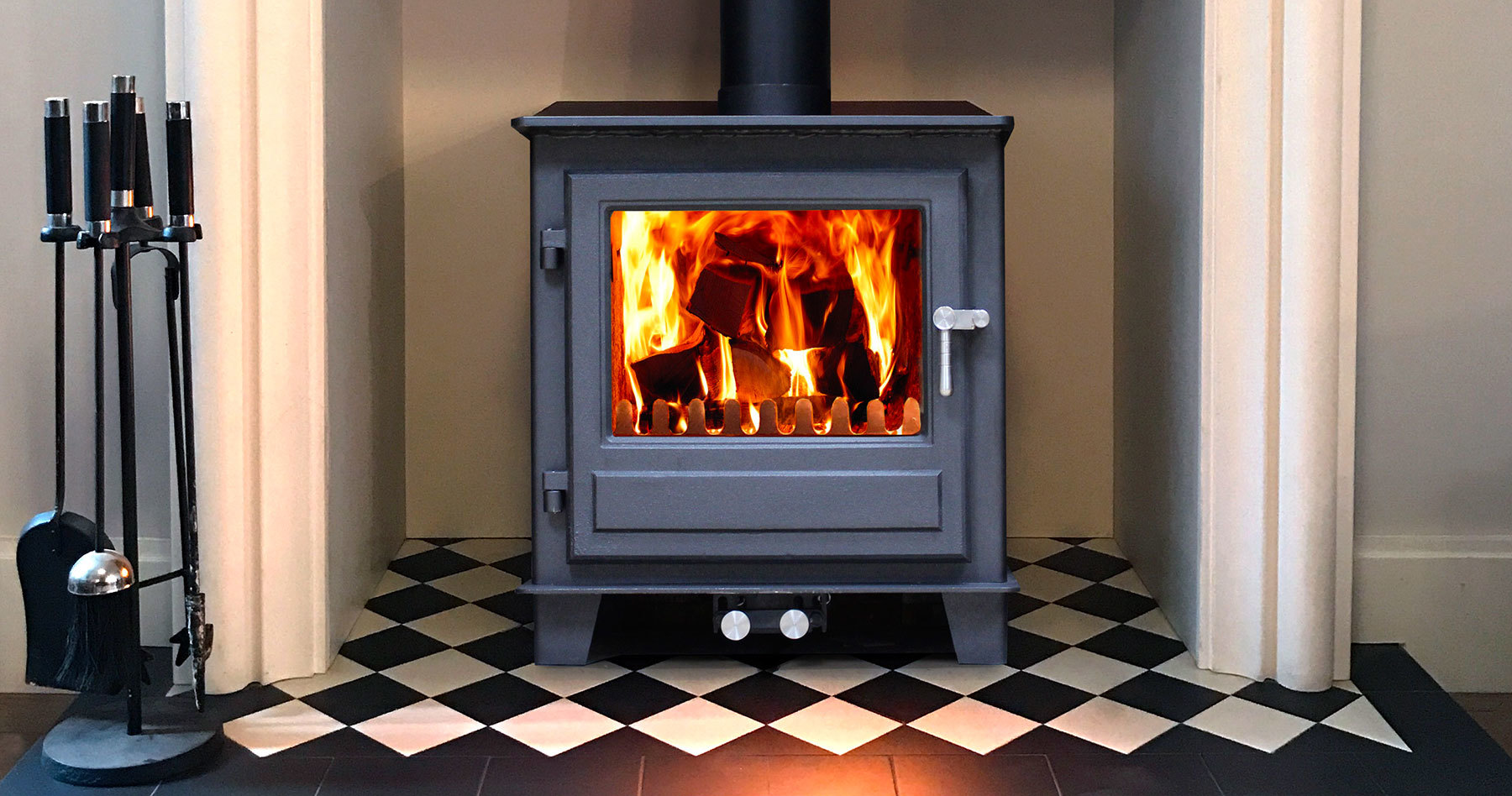 Clock Blithfield 5kW - A R Peet Stoves